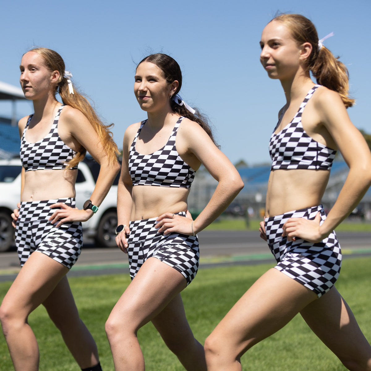 teen running shorts