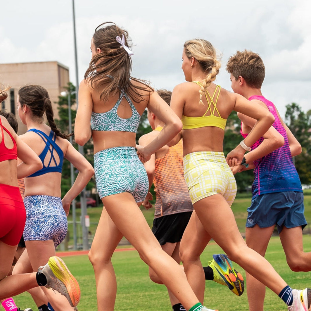 IMPI Running Loop Bra Top - Summer Greens