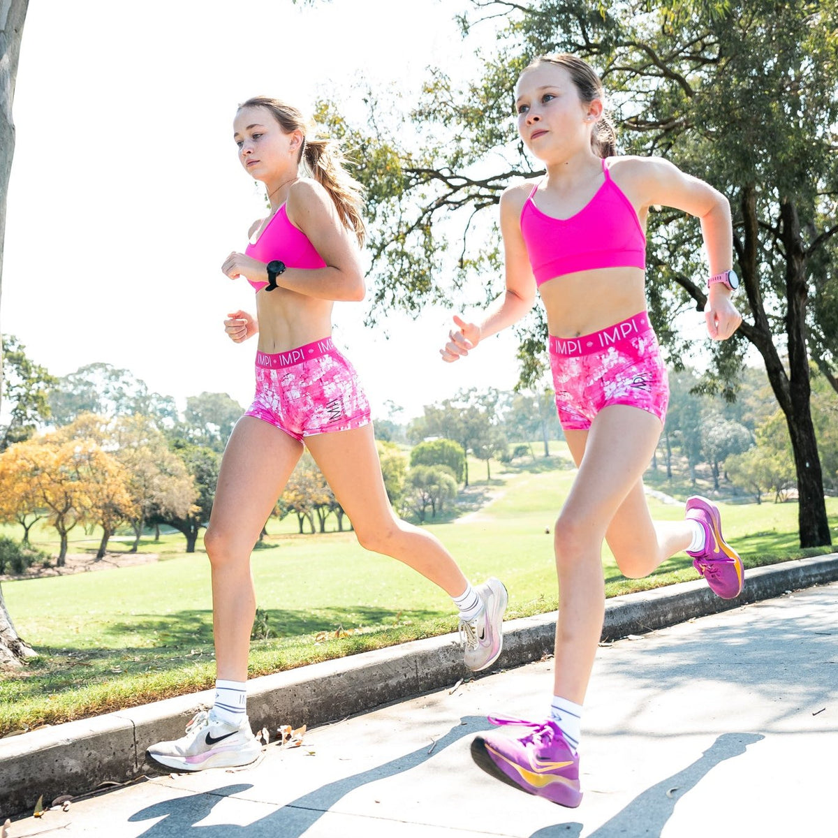 hot pink bike pants