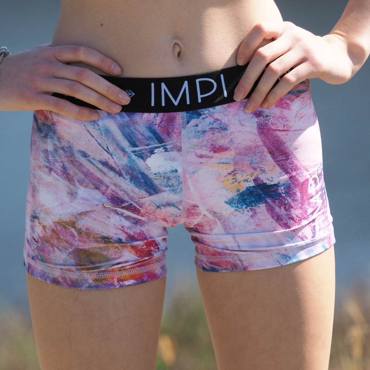 IMPI Elastic Running Shorts - Pinkie - Impi Sportswear