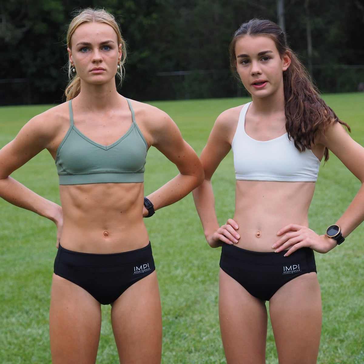 Girls Running Underwear.