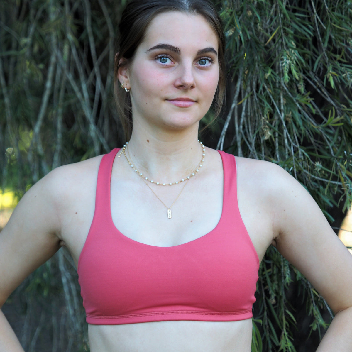 IMPI Strappy Running Bra Top - Ombre seas - Impi Sportswear